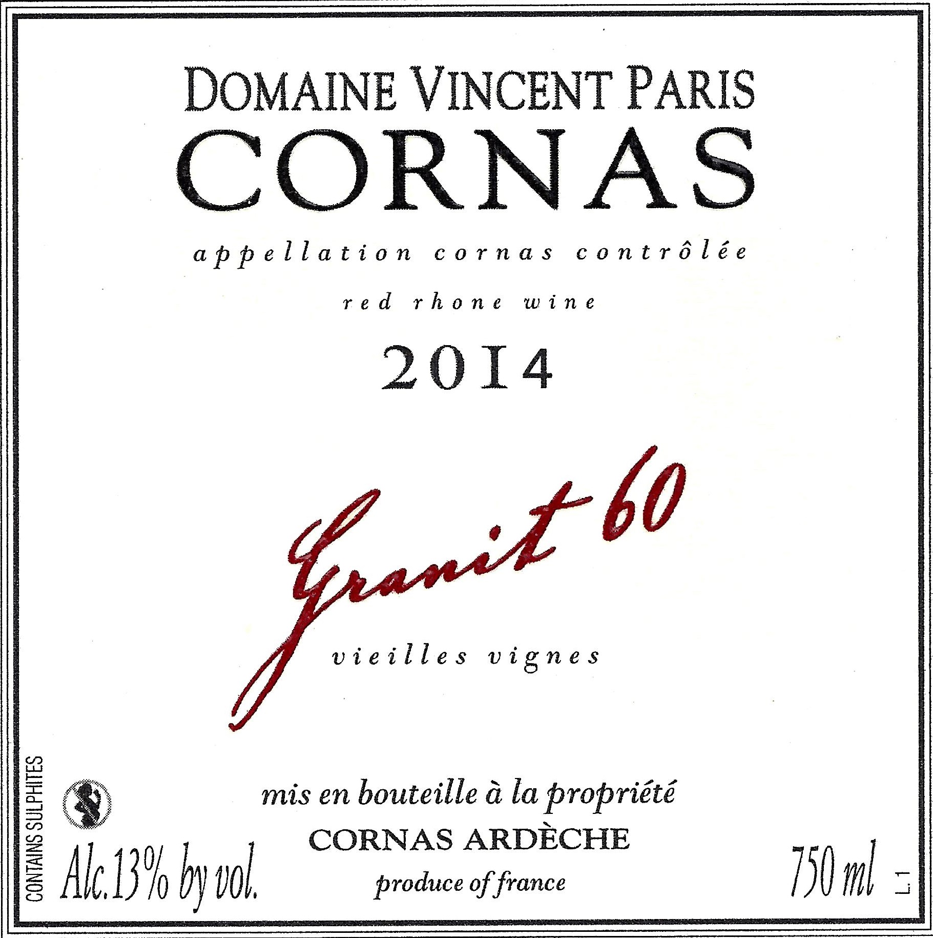 Cornas Granit 60 2014 hd