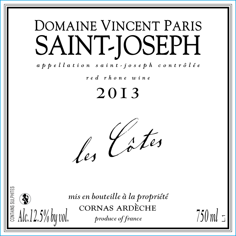 Saint Joseph 2013 Les Ctes