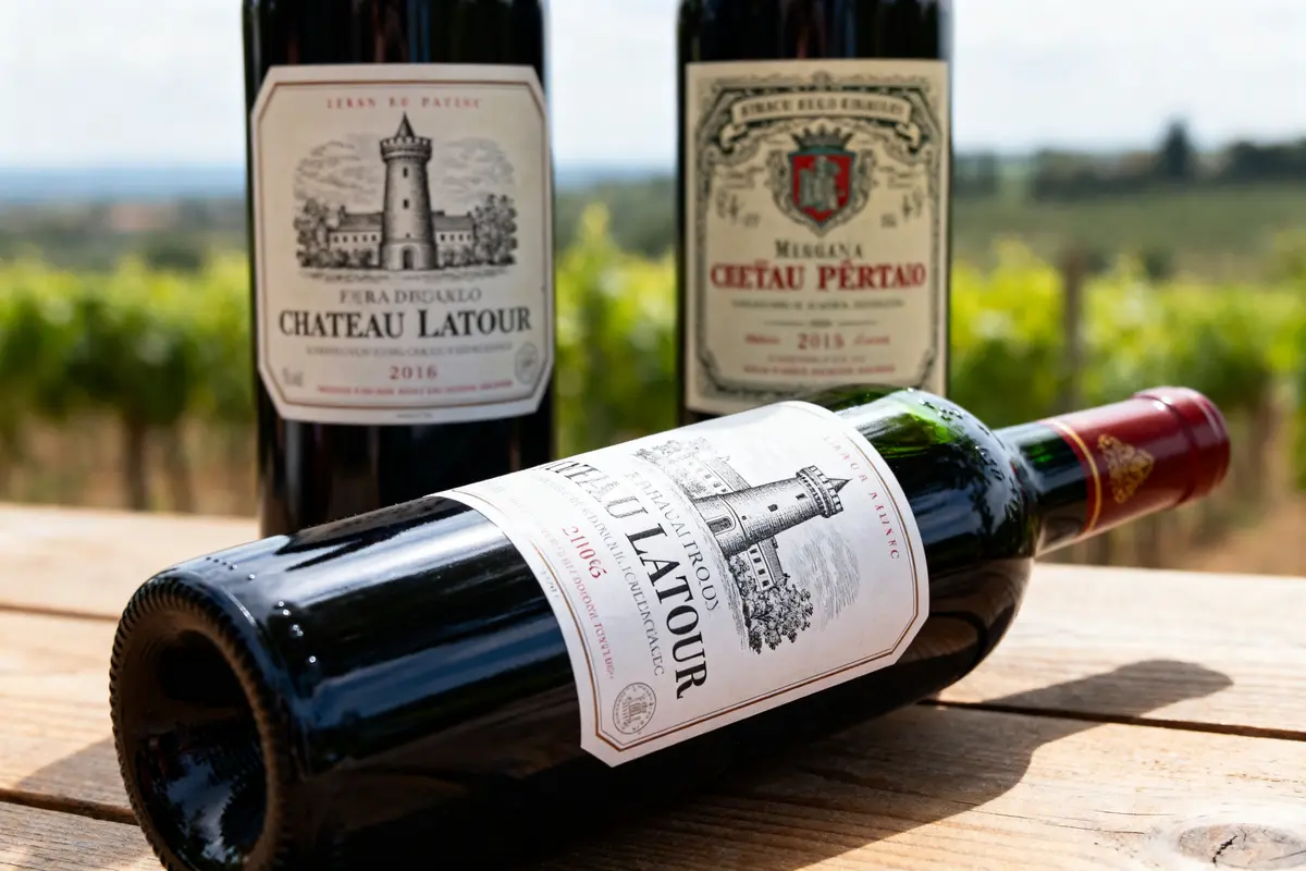 Vins de Bordeaux les plus connus : Top 10 grands châteaux