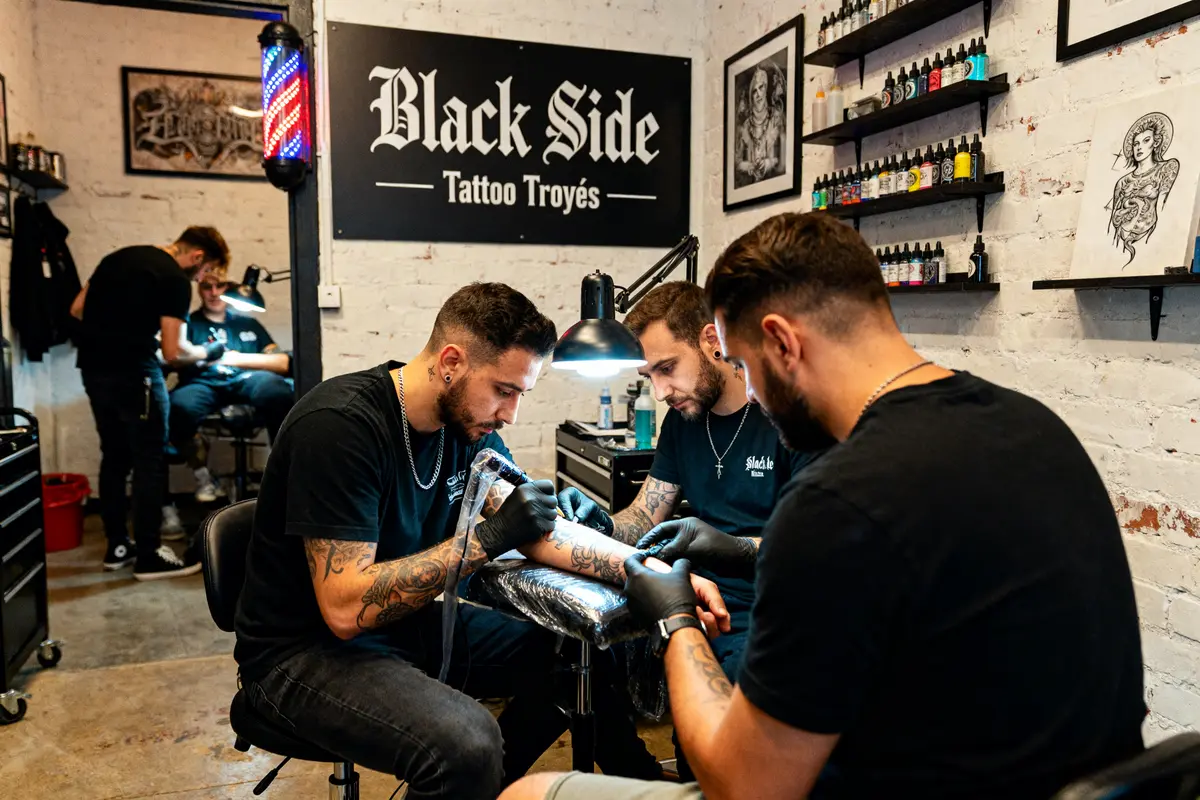 Black Side Tattoo Troyes : Adresse, horaires et talents tattoo