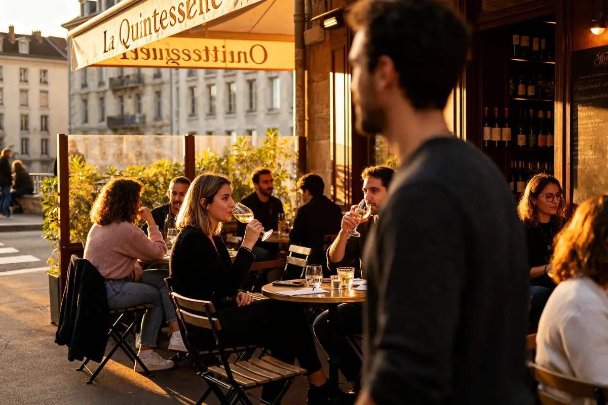 La quintessence – Bar &amp; cave à vins, Escale gourmande à Grenoble