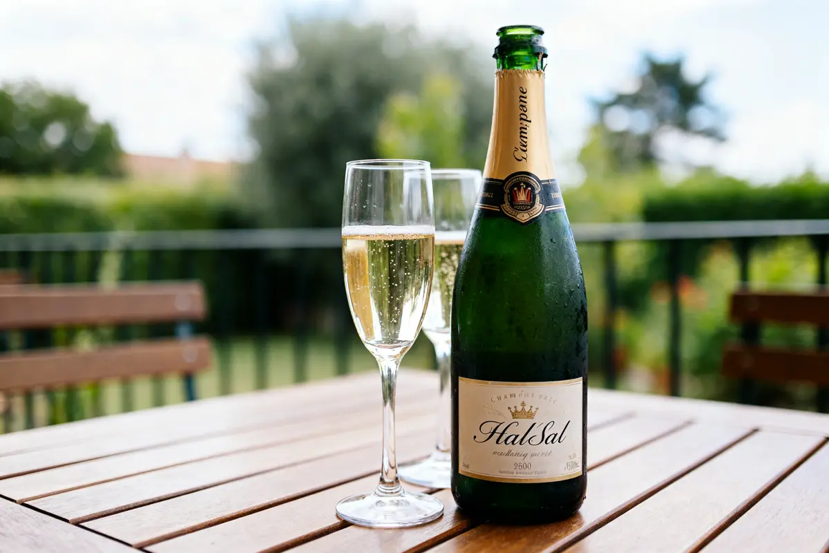 Champagne halal sans alcool : bulles festives et authentiques