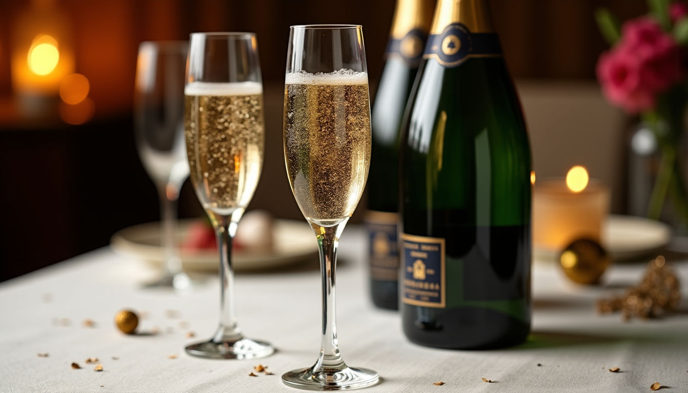 Découvrez notre sélection de champagnes d’exception, de l’apéritif au repas de fête